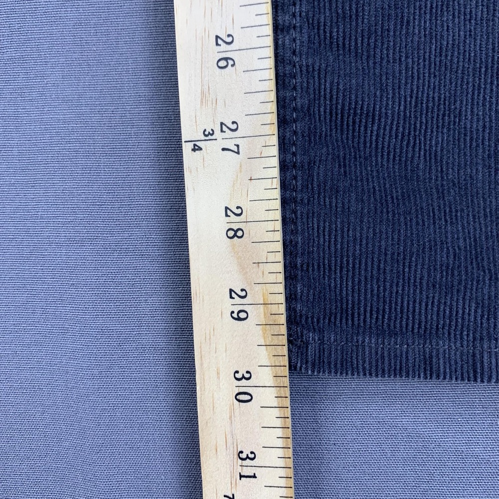 Calvin Klein Jeans Pants Men (36) 34x30 Gray Corduroy 5-Pocket Straight Stretch - Picture 15 of 16